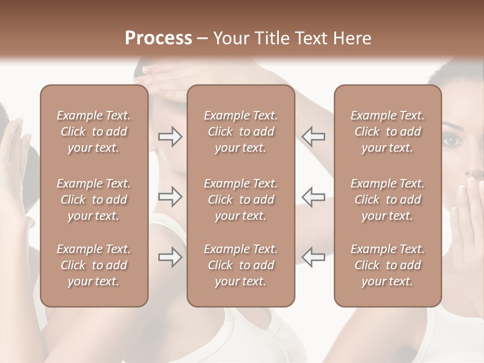 Three Friend Beautiful PowerPoint Template