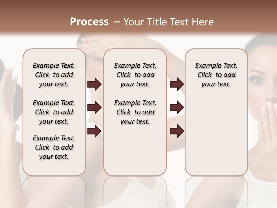 Three Friend Beautiful PowerPoint Template
