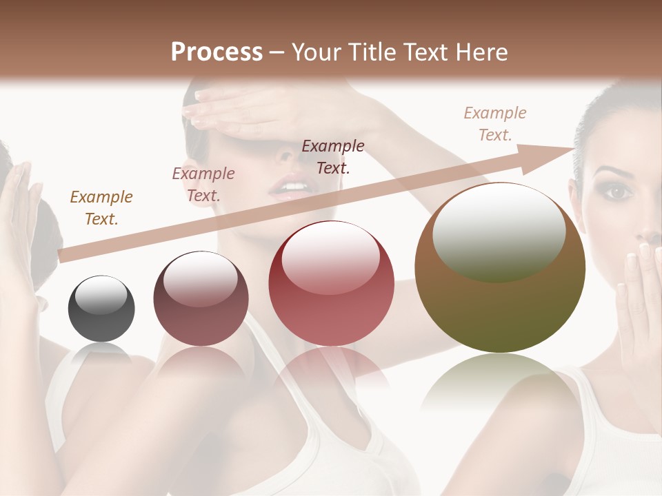 Three Friend Beautiful PowerPoint Template