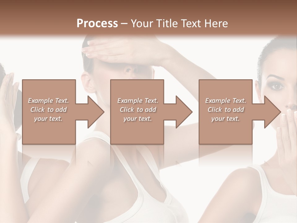 Three Friend Beautiful PowerPoint Template