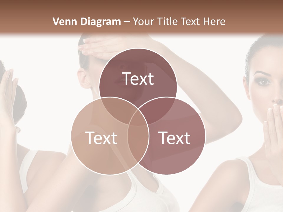 Three Friend Beautiful PowerPoint Template