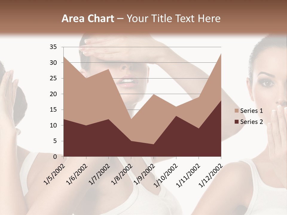 Three Friend Beautiful PowerPoint Template