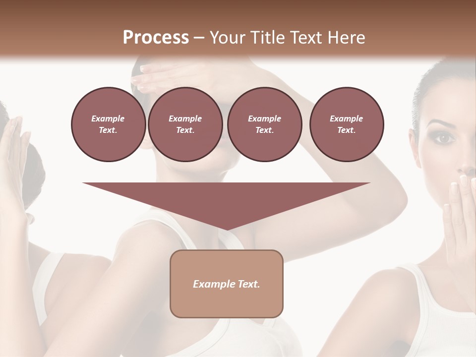 Three Friend Beautiful PowerPoint Template