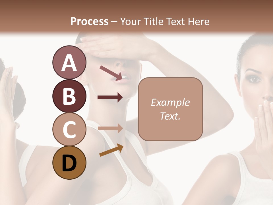 Three Friend Beautiful PowerPoint Template