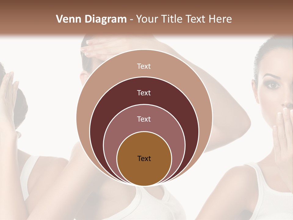 Three Friend Beautiful PowerPoint Template