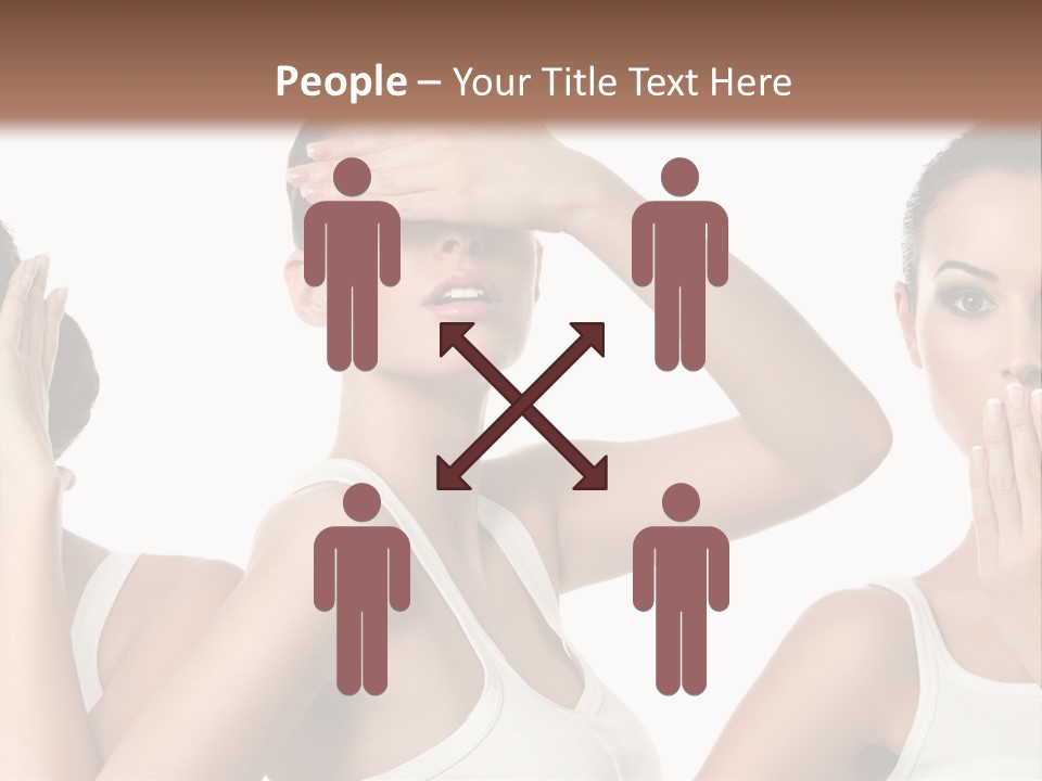 Three Friend Beautiful PowerPoint Template