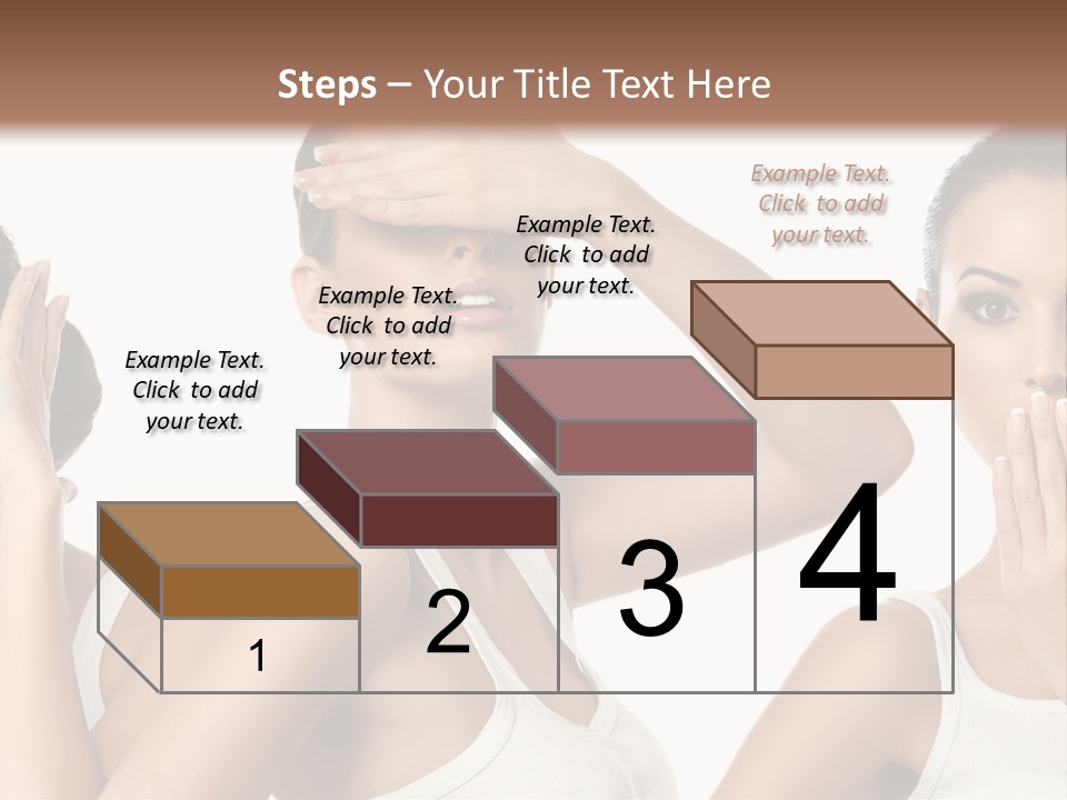 Three Friend Beautiful PowerPoint Template