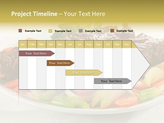 Lunch Beef Chicken PowerPoint Template