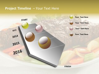 Lunch Beef Chicken PowerPoint Template