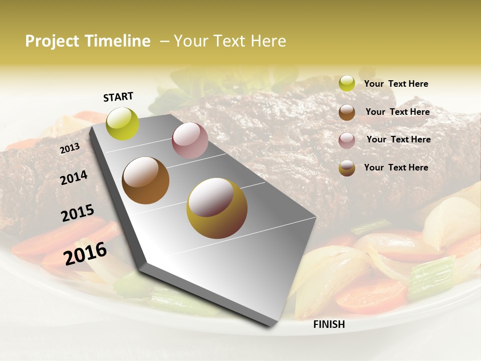 Lunch Beef Chicken PowerPoint Template