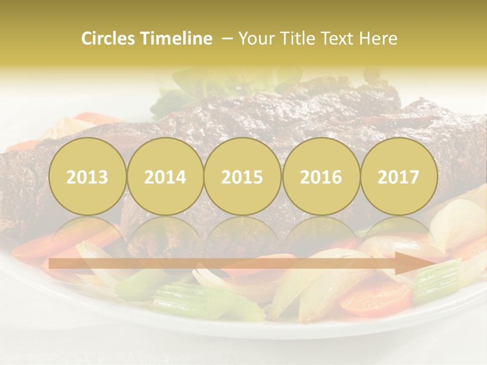 Lunch Beef Chicken PowerPoint Template