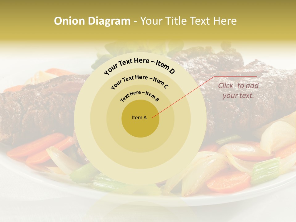 Lunch Beef Chicken PowerPoint Template