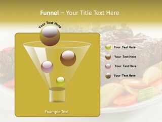 Lunch Beef Chicken PowerPoint Template