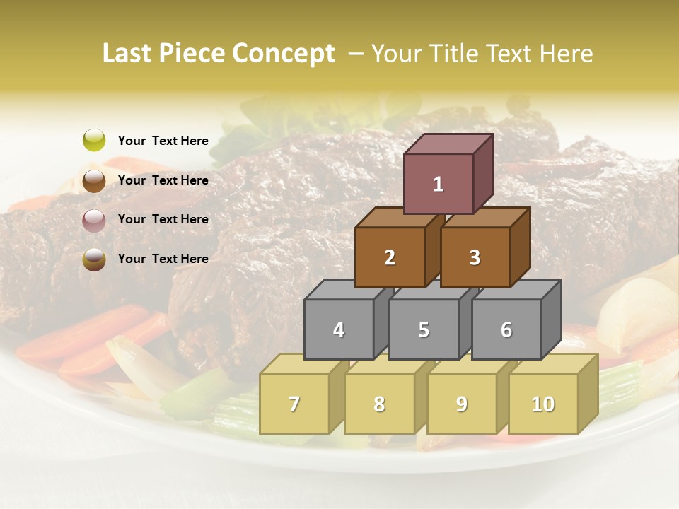 Lunch Beef Chicken PowerPoint Template