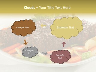 Lunch Beef Chicken PowerPoint Template