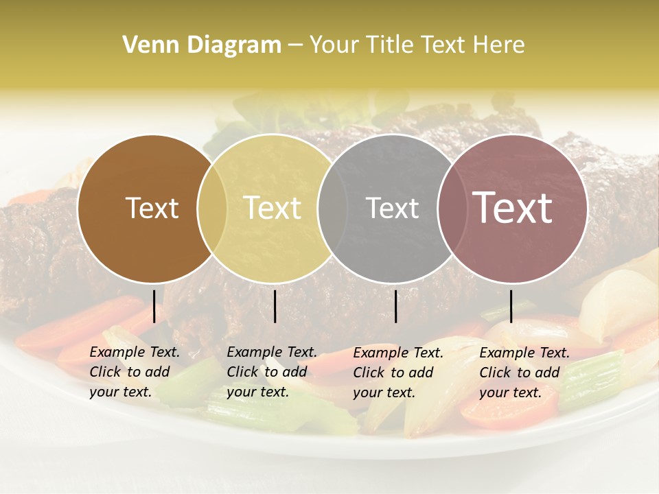 Lunch Beef Chicken PowerPoint Template