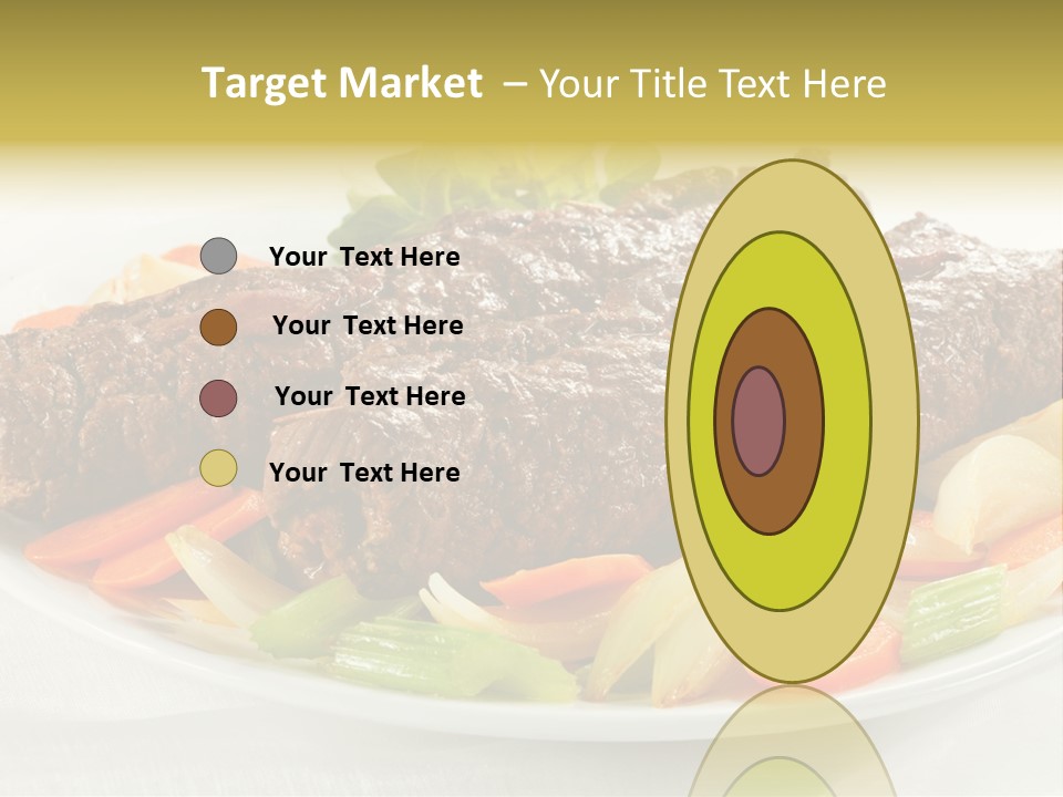 Lunch Beef Chicken PowerPoint Template