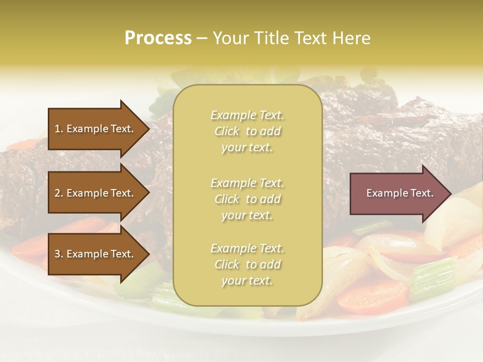 Lunch Beef Chicken PowerPoint Template