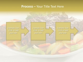 Lunch Beef Chicken PowerPoint Template