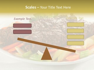 Lunch Beef Chicken PowerPoint Template