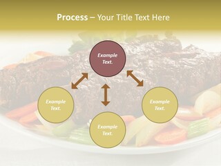 Lunch Beef Chicken PowerPoint Template