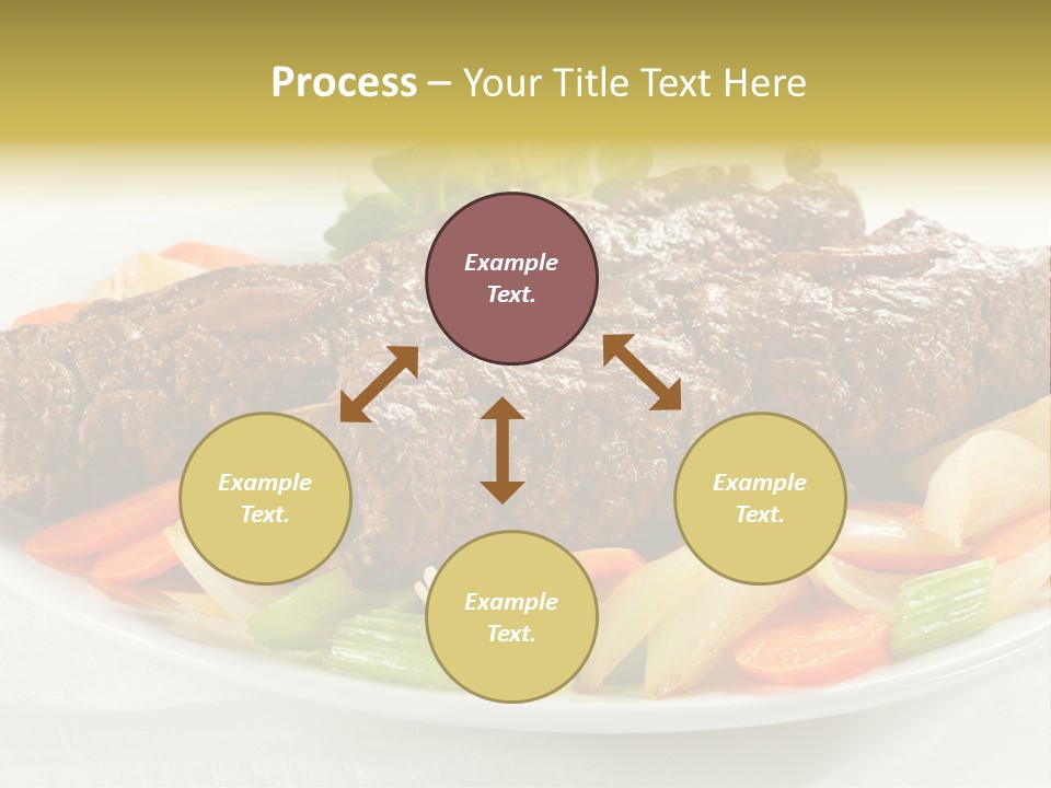 Lunch Beef Chicken PowerPoint Template