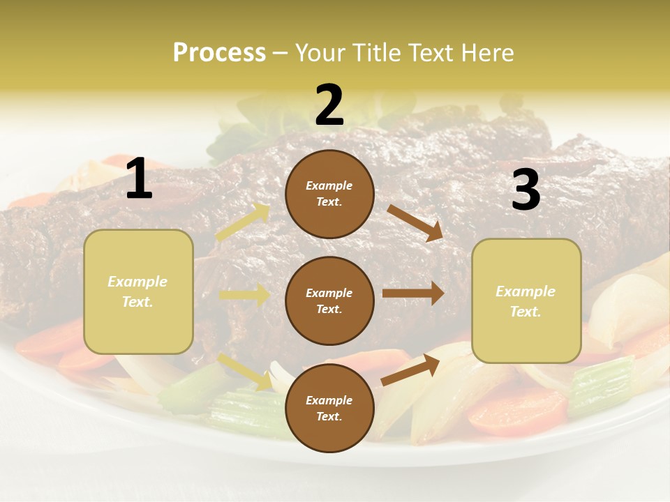 Lunch Beef Chicken PowerPoint Template