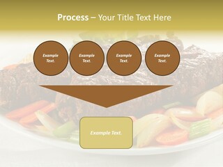 Lunch Beef Chicken PowerPoint Template
