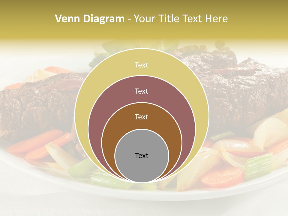 Lunch Beef Chicken PowerPoint Template