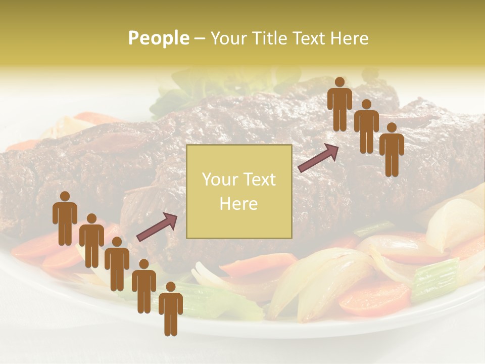 Lunch Beef Chicken PowerPoint Template