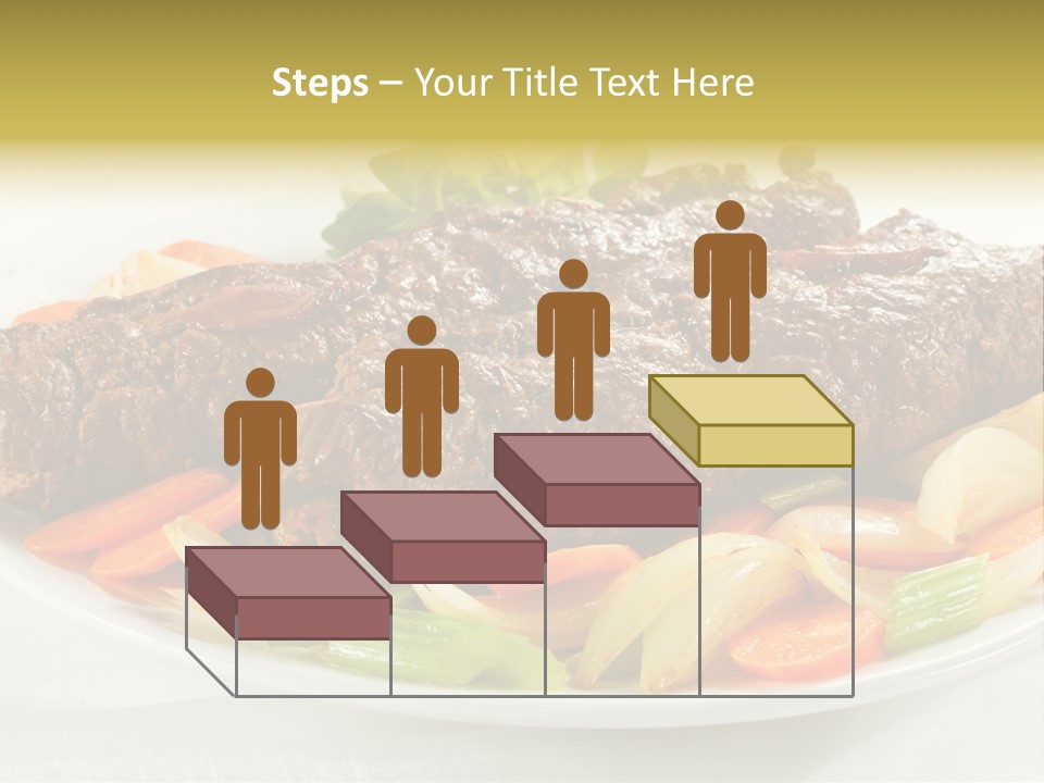 Lunch Beef Chicken PowerPoint Template
