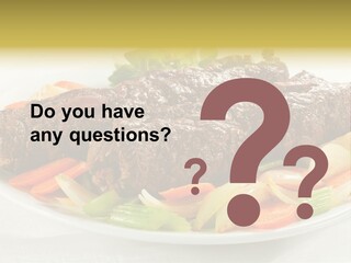 Lunch Beef Chicken PowerPoint Template