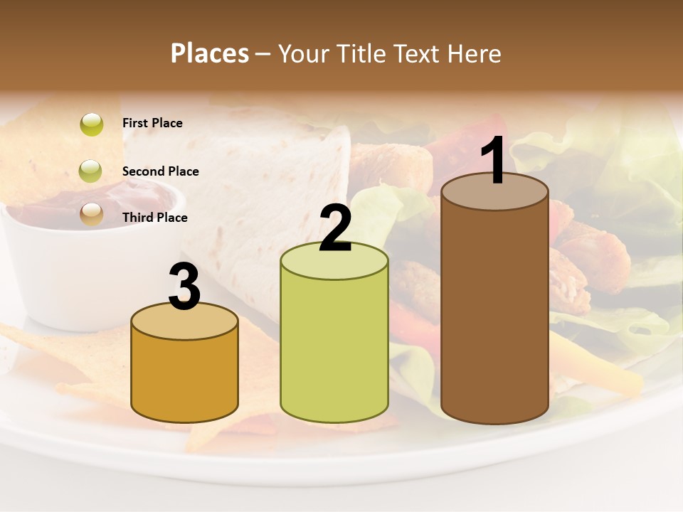 Horizontal Roasted Brown PowerPoint Template