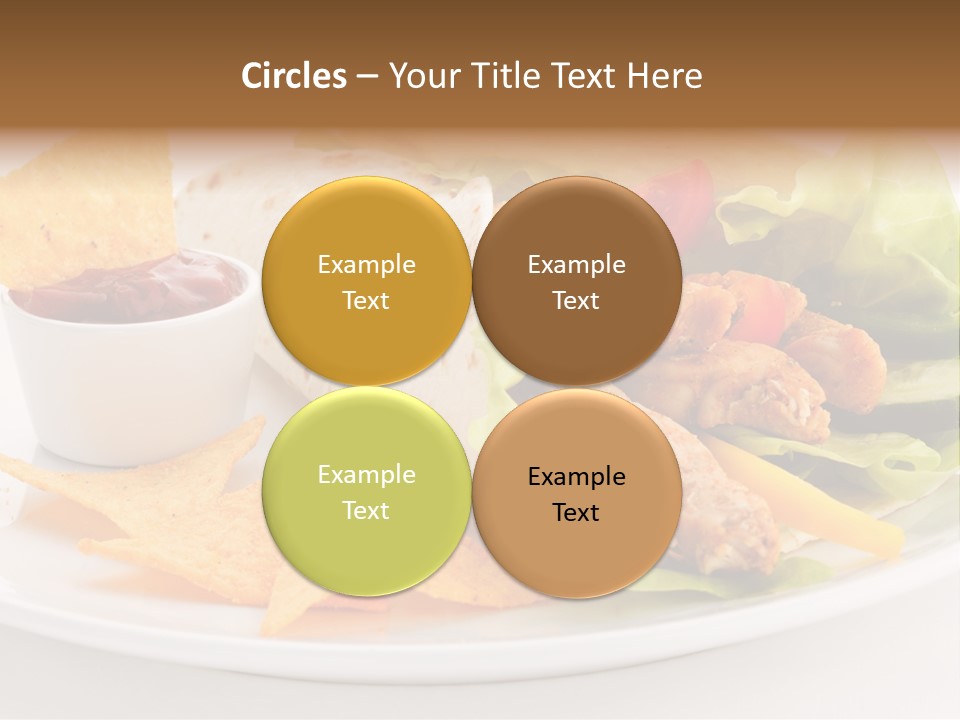 Horizontal Roasted Brown PowerPoint Template