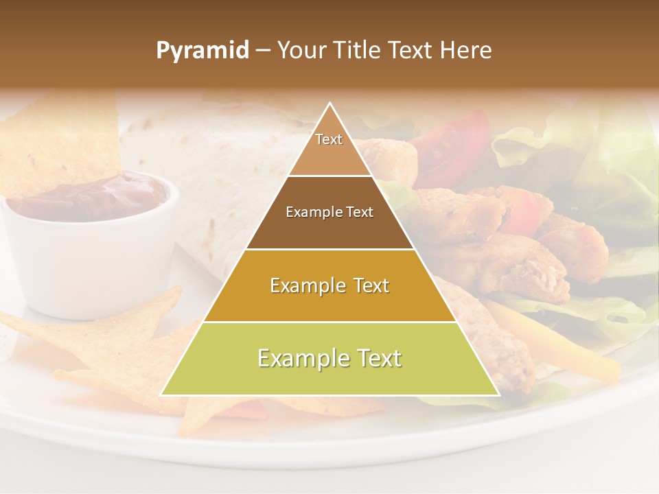 Horizontal Roasted Brown PowerPoint Template