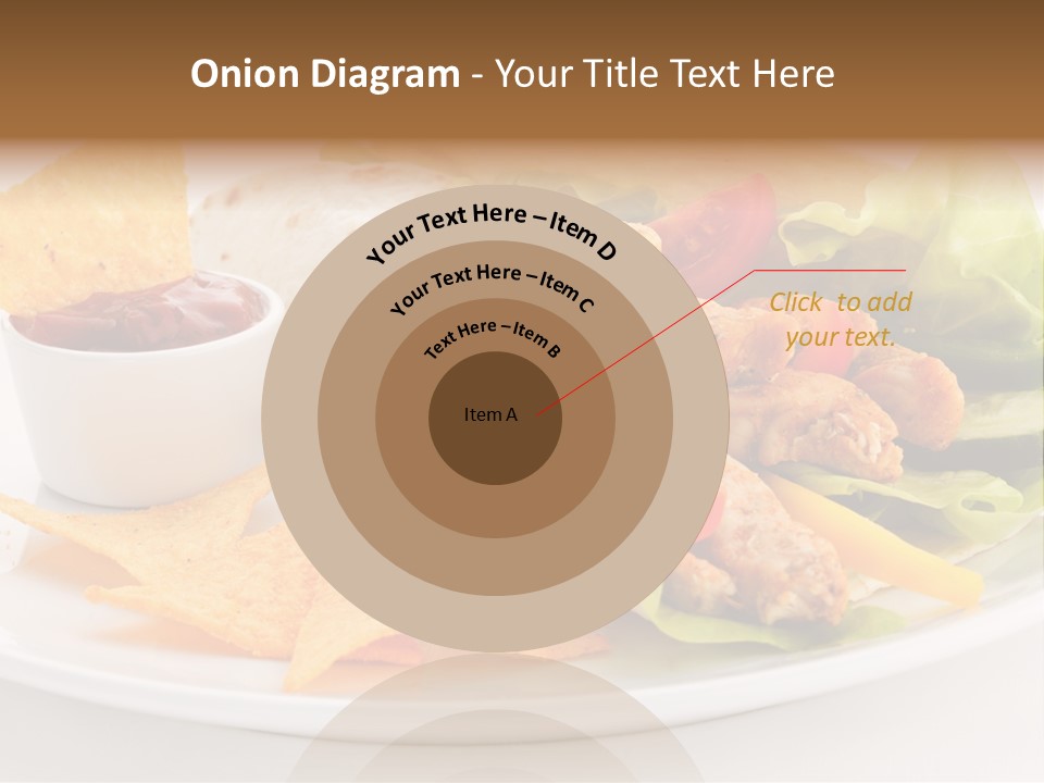 Horizontal Roasted Brown PowerPoint Template