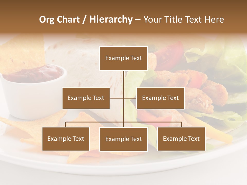 Horizontal Roasted Brown PowerPoint Template