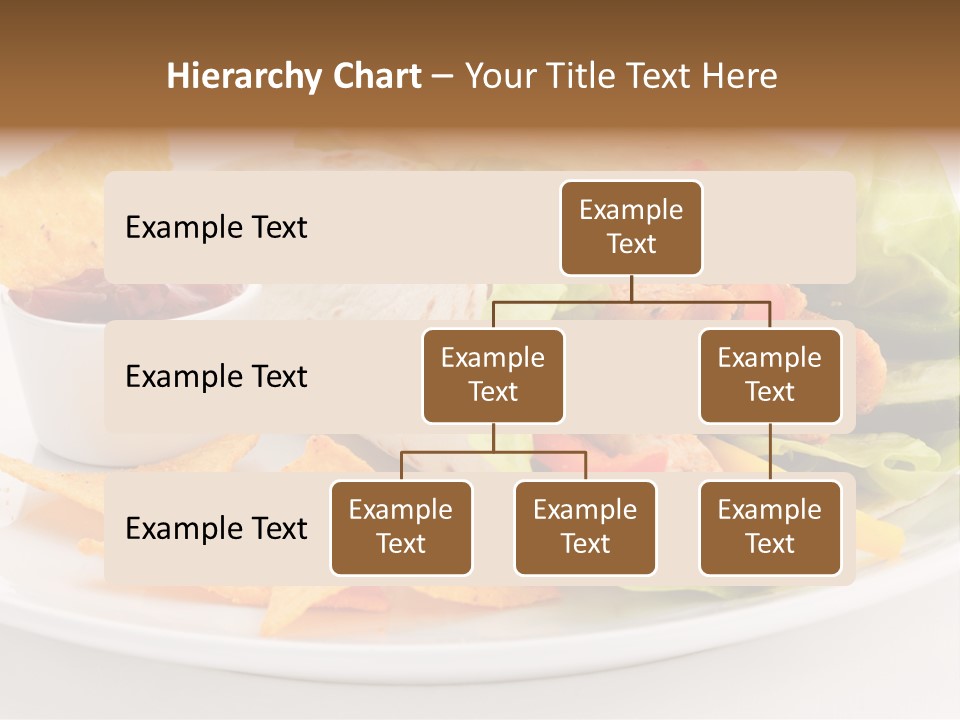 Horizontal Roasted Brown PowerPoint Template