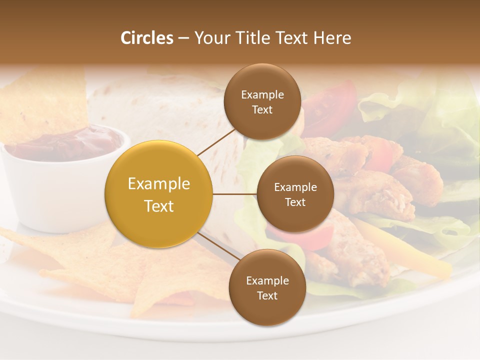 Horizontal Roasted Brown PowerPoint Template