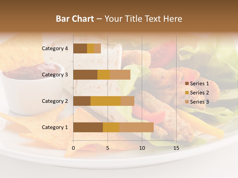 Horizontal Roasted Brown PowerPoint Template