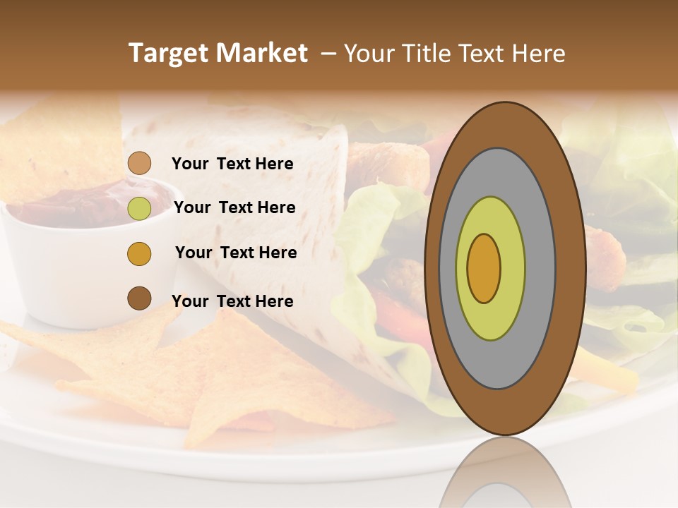 Horizontal Roasted Brown PowerPoint Template