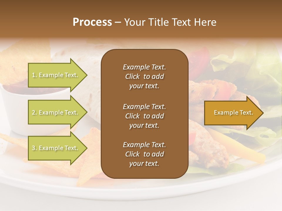 Horizontal Roasted Brown PowerPoint Template