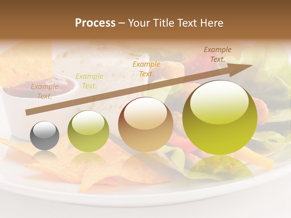 Horizontal Roasted Brown PowerPoint Template