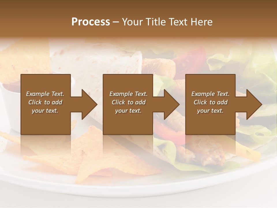 Horizontal Roasted Brown PowerPoint Template
