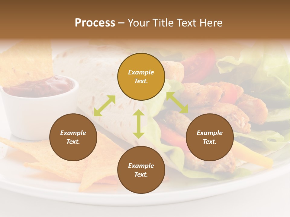 Horizontal Roasted Brown PowerPoint Template