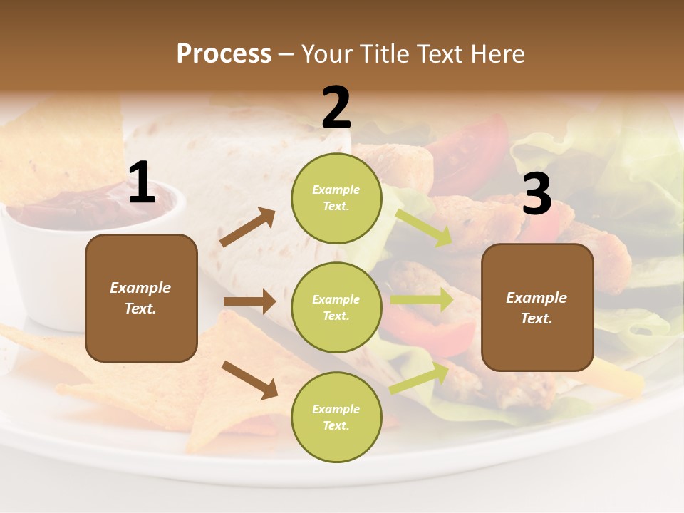 Horizontal Roasted Brown PowerPoint Template