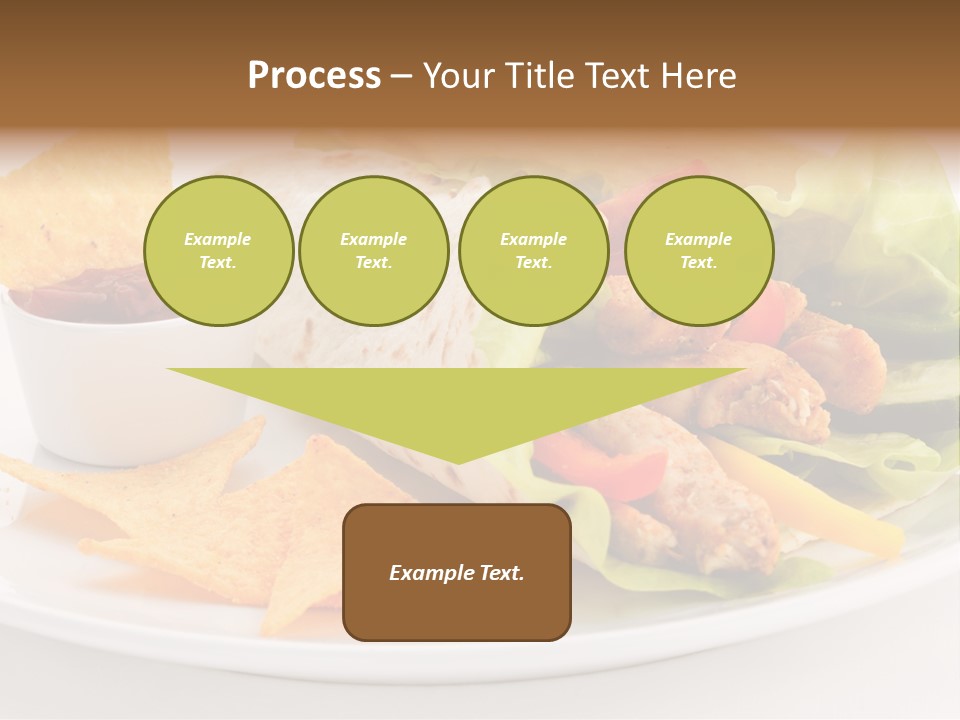 Horizontal Roasted Brown PowerPoint Template