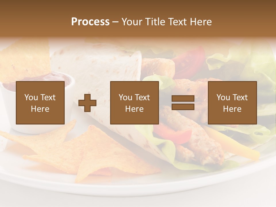 Horizontal Roasted Brown PowerPoint Template
