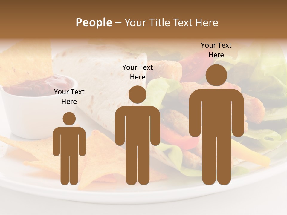 Horizontal Roasted Brown PowerPoint Template