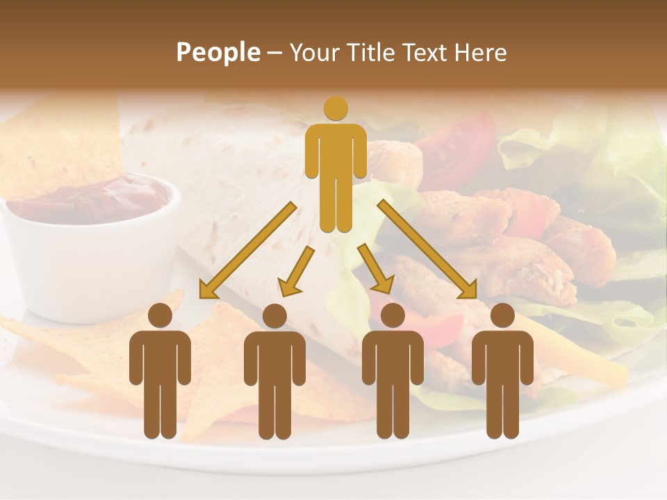 Horizontal Roasted Brown PowerPoint Template